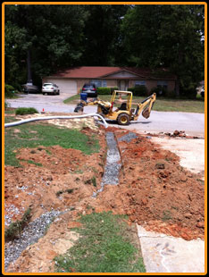 Drainage During
