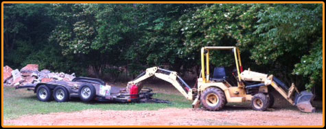 Backhoe/CAT Work