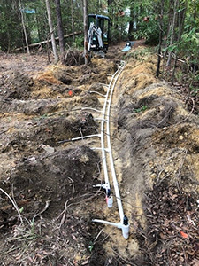 Engineered Septic Pressurized Drip Field